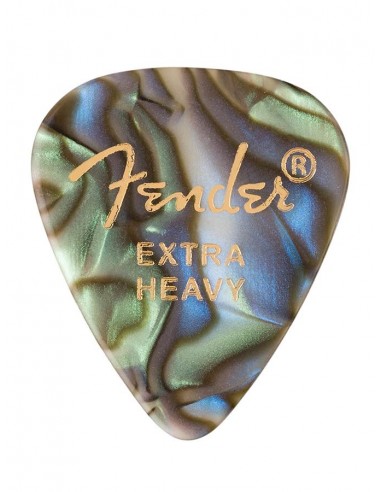 Púas Fender premium 351 extra heavy...