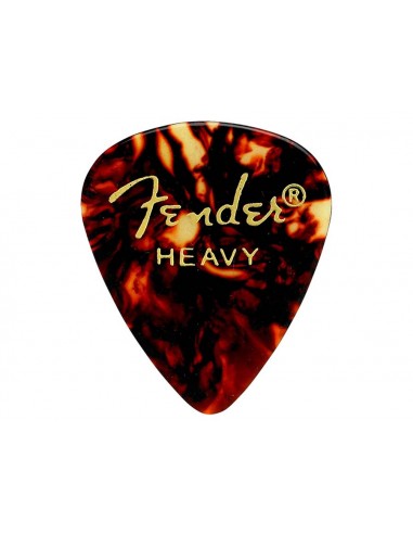 Púas Fender concha heavy 351 12ud