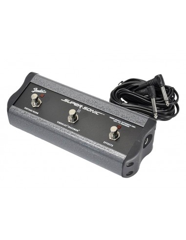 Pedal Fender 3 botones Super-Sonic 1/4