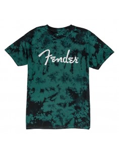 Camiseta Fender tie-dye azul M