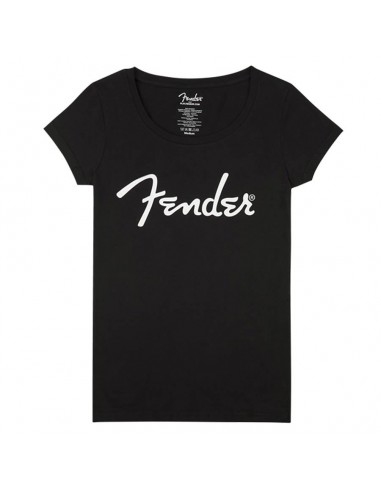 Camiseta mujer Fender negro M