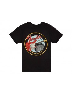 Camiseta Fender 1946 negra...