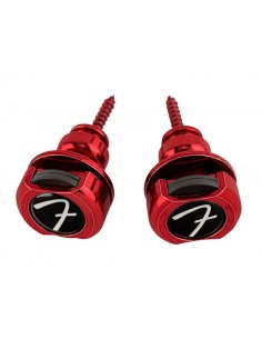 Sujetacorreas Fender rojo par
