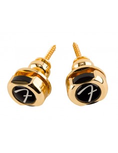 Sujetacorreas Fender dorado...