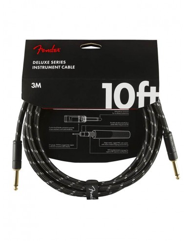 Cable jack/jack Fender 3m tweed negro