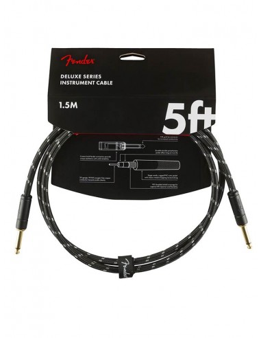 Cable jack/jack Fender 1.5m tweed negro