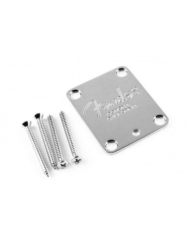 Placa mástil Serie Americana Fender guitarra cromo