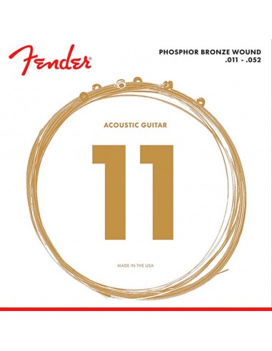 JUEGO DE CUERDAS FENDER PARA GUITARRA...