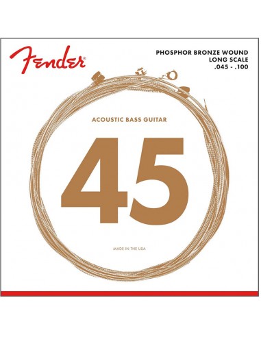 Jgo cuerdas 34pg Fender escala larga