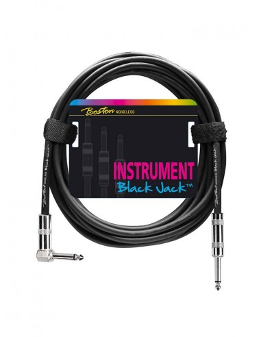 Cable Boston jack/jack acodado 6m