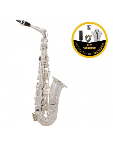 Alto Sax Master, Silver Plated, AS210AG + BG Accessories