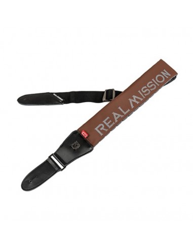 CORREA REAL MISSION ACOLCHADA MARRÓN