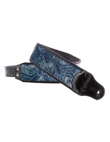 J-PAISLEY-VELVET-BL - BANDOLERA RIGHTON DE GUITARRA ELECTRICA SERIE JAZZ