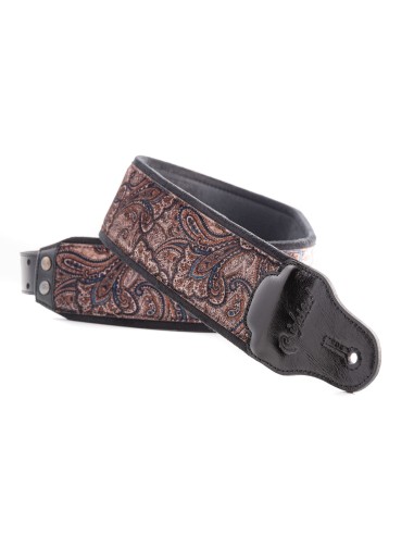 J-PAISLEY-VELVET-BR - BANDOLERA RIGHTON DE GUITARRA ELECTRICA SERIE JAZZ