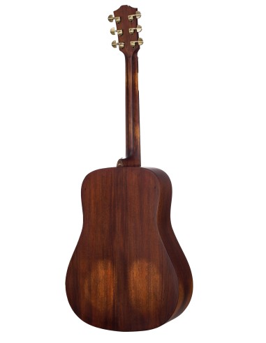 BAR1HM - GUITARRA ACUSTICA BROMO ALL SOLID ROCKY SERIES FUNDA DURA