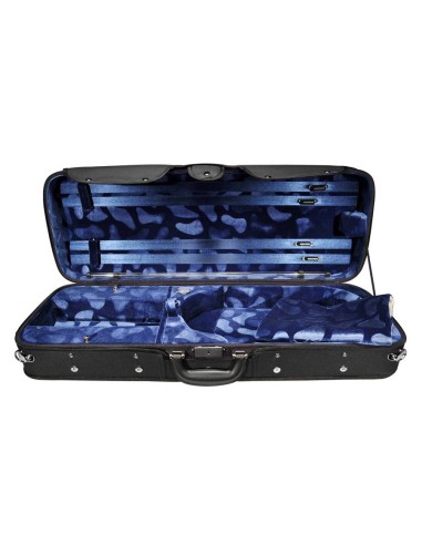 Estuche viola Leonardo ajust. madera...