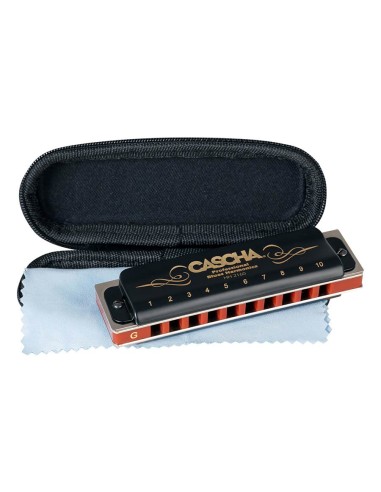 professional blues harmonica in G,...