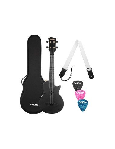 UKELELE DE CONCIERTO CASCHA DE FIBRA...