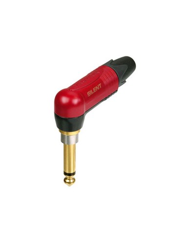 jack plug, 6,3 mm, 2-pole, gold...