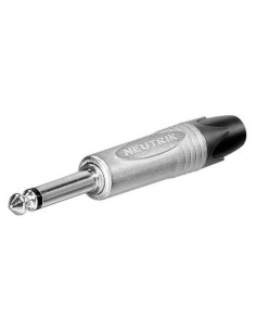 jack plug, 6,3 mm, 2-pole,...