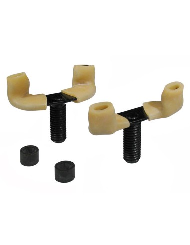 fork for shoulder rest, with plastic screw, 1 pair