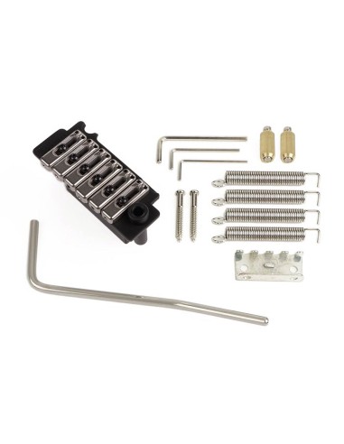 TREMOLO WILKINSON 2-PUNTOS PASO 10,5mm NEGRO SATINADO