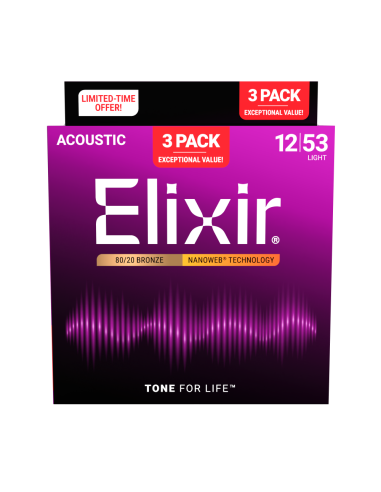 Pack Elixir 2+1 Juegos Acústica 16565...
