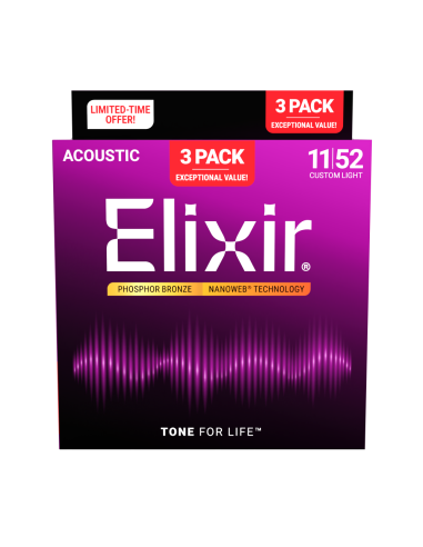 Pack Elixir 2+1 Juegos Acústica 16568...