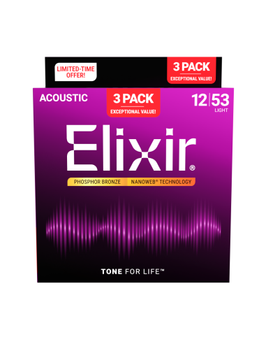 Pack Elixir 2+1 Juegos Acústica 16569...
