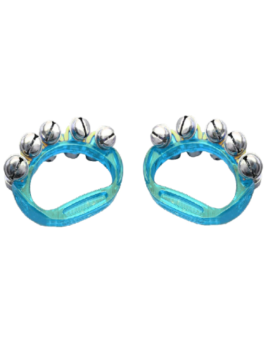 CORONA RITMO DE 5 CASCABELES AZUL