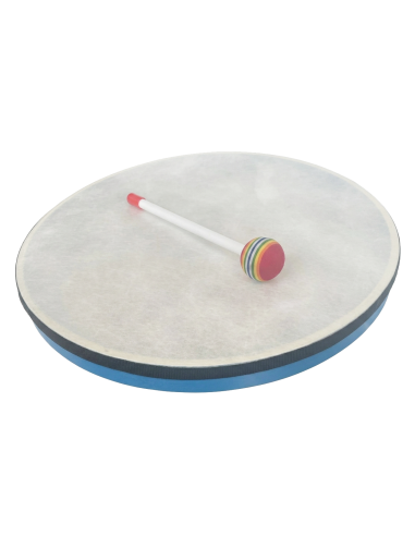 PANDERO RITMO CON MAZA DE 35 CMS