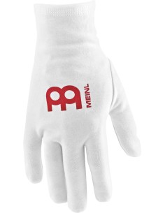 MHS-WH GUANTES ALGODON, BLANCO