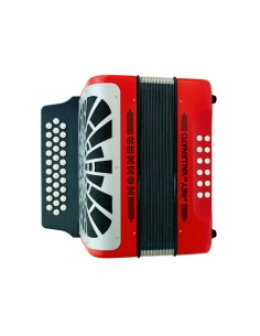 ACORDEON REY VALL ADG RED SILV