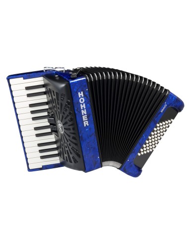 ACORDEON BRAVO II 48 AZUL A165