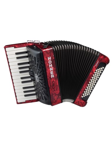 ACORDEON BRAVO II 60 ROJO A169