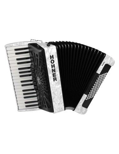 ACORDEON BRAVO III 72 BLANCO A