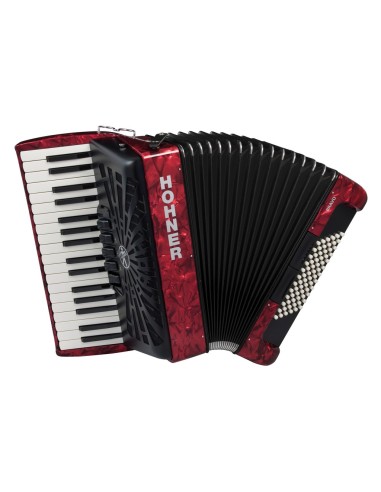 ACORDEON BRAVO III 72 ROJO A16