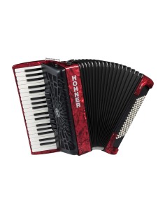 ACORDEON BRAVO III 96 ROJO A16