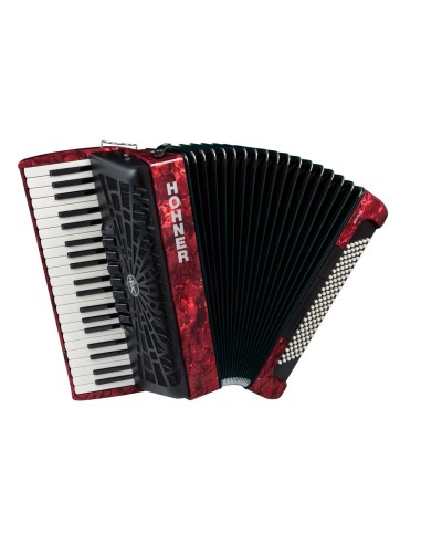 ACORDEON BRAVO III 120 ROJO A1