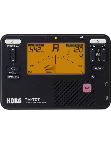 METRONOMO/AFINADOR TM-70T BK