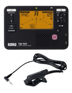 METRONOMO/AFINADOR TM-70C BK