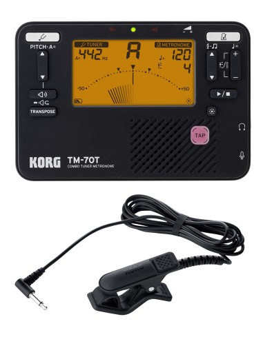 METRONOMO/AFINADOR TM-70C BK