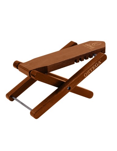 WOODEN FOOT REST, DARK BROWN O