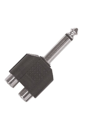 ADAPTADOR ABS 2 RCA H / JACK M