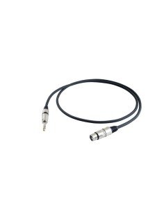 CABLE MIC XLR H -JACK ST 3M. S