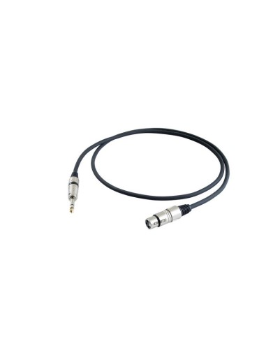 CABLE MIC XLR H -JACK ST 3M. S