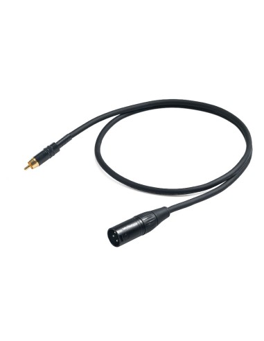 CABLE IN.1 RCA X 1 XLR M 1,5MB