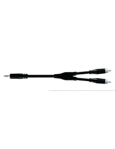 CABLE IN.MINI J.ST.M/2RCA M.3M