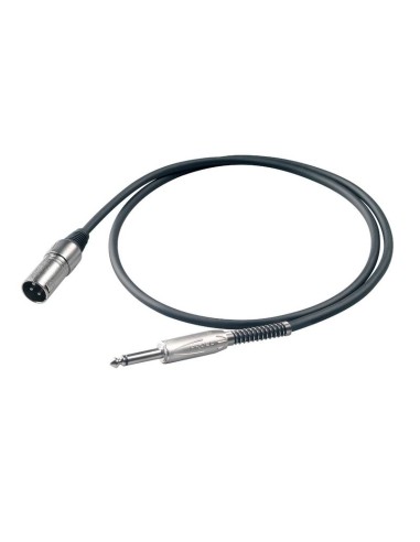 CABLE MIC XLR M-JACK M 3M BULK