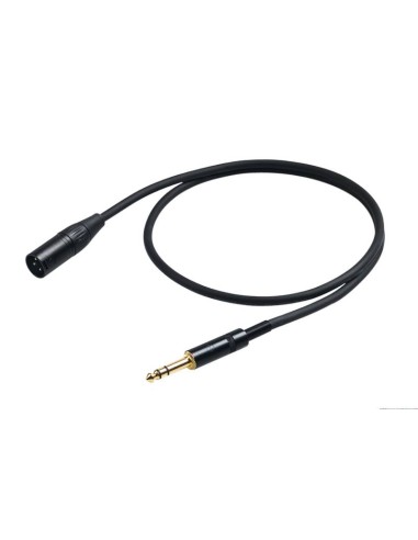 CABLE MIC XLR M-JACK ST 1M CHL
